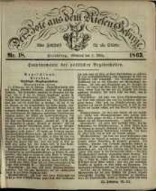 Der Bote aus dem Riesen-Gebirge : eine Zeitschrift für alle Stände, R. 51, 1863, nr 18
