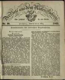 Der Bote aus dem Riesen-Gebirge : eine Zeitschrift für alle Stände, R. 51, 1863, nr 20