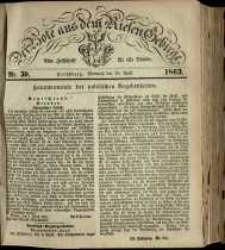 Der Bote aus dem Riesen-Gebirge : eine Zeitschrift für alle Stände, R. 51, 1863, nr 30