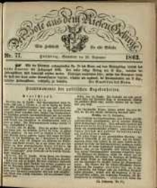 Der Bote aus dem Riesen-Gebirge : eine Zeitschrift für alle Stände, R. 51, 1863, nr 77