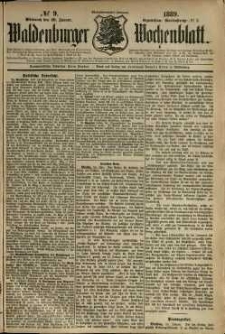 Waldenburger Wochenblatt, Jg. 35, 1889, nr 9