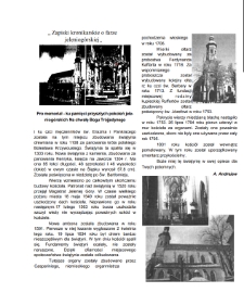 Zapiski kronikarskie o farze jeleniogórskiej