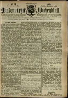 Waldenburger Wochenblatt, Jg. 35, 1889, nr 38
