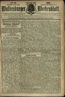 Waldenburger Wochenblatt, Jg. 35, 1889, nr 50
