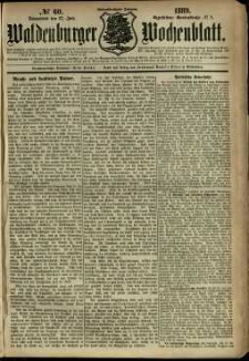 Waldenburger Wochenblatt, Jg. 35, 1889, nr 60