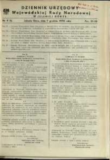 Dziennik Urzędowy Wojewódzkiej Rady Narodowej w Jeleniej Górze, 1978, nr 9