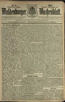 Waldenburger Wochenblatt, Jg. 36, 1890, nr 2