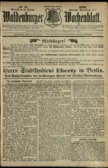 Waldenburger Wochenblatt, Jg. 36, 1890, nr 14
