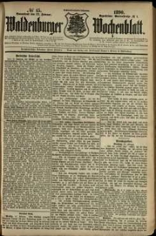 Waldenburger Wochenblatt, Jg. 36, 1890, nr 15