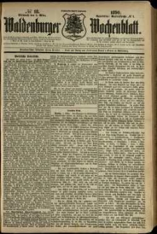 Waldenburger Wochenblatt, Jg. 36, 1890, nr 18