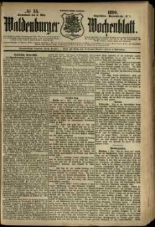 Waldenburger Wochenblatt, Jg. 36, 1890, nr 35