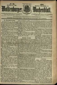 Waldenburger Wochenblatt, Jg. 36, 1890, nr 36