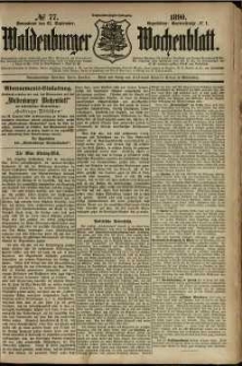 Waldenburger Wochenblatt, Jg. 36, 1890, nr 77