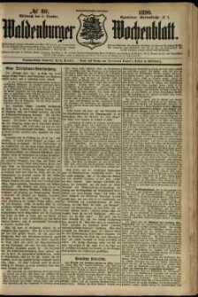 Waldenburger Wochenblatt, Jg. 36, 1890, nr 80