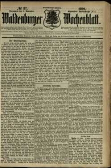 Waldenburger Wochenblatt, Jg. 36, 1890, nr 87
