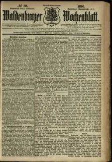 Waldenburger Wochenblatt, Jg. 36, 1890, nr 89