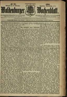 Waldenburger Wochenblatt, Jg. 36, 1890, nr 92