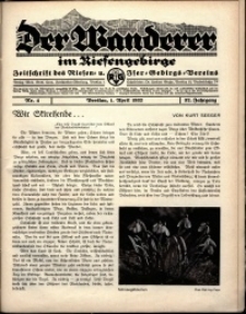 Der Wanderer im Riesengebirge, 1932, nr 4