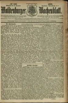 Waldenburger Wochenblatt, Jg. 36, 1890, nr 100