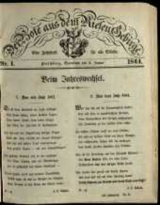 Der Bote aus dem Riesen-Gebirge : eine Zeitschrift für alle Stände, R. 52, 1864, nr 1