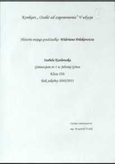 Historia mojego pradziadka - Waleriana Polakiewicza