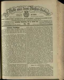 Der Bote aus dem Riesen-Gebirge : Zeitung für alle Stände, R. 102, 1914, nr 12