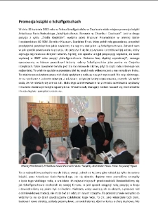 Promocja książki o Schaffgotschach [Dokument elektroniczny]