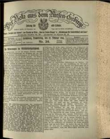 Der Bote aus dem Riesen-Gebirge : Zeitung für alle Stände, R. 102, 1914, nr 36