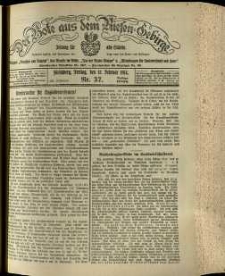 Der Bote aus dem Riesen-Gebirge : Zeitung für alle Stände, R. 102, 1914, nr 37