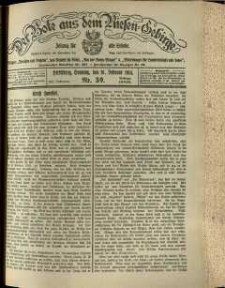 Der Bote aus dem Riesen-Gebirge : Zeitung für alle Stände, R. 102, 1914, nr 39