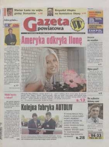 Gazeta Powiatowa - Wiadomości Oławskie, 2002, nr 39 (489) [Dokument elektyroniczny]