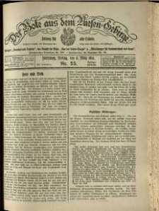 Der Bote aus dem Riesen-Gebirge : Zeitung für alle Stände, R. 102, 1914, nr 55