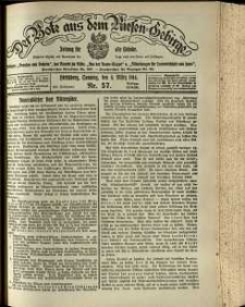 Der Bote aus dem Riesen-Gebirge : Zeitung für alle Stände, R. 102, 1914, nr 57