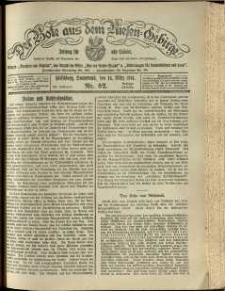 Der Bote aus dem Riesen-Gebirge : Zeitung für alle Stände, R. 102, 1914, nr 62