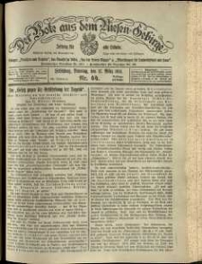 Der Bote aus dem Riesen-Gebirge : Zeitung für alle Stände, R. 102, 1914, nr 64