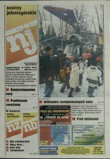 Nowiny Jeleniog&oacute;rskie : tygodnik społeczny, R. 45, 2002, nr 3 (2274)