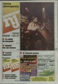 Nowiny Jeleniog&oacute;rskie : tygodnik społeczny, R. 45, 2002, nr 4 (2275)