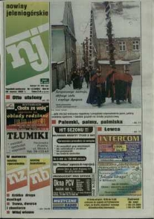 Nowiny Jeleniog&oacute;rskie : tygodnik społeczny, R. 45, 2002, nr 13 (2284)