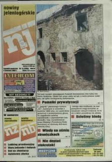 Nowiny Jeleniog&oacute;rskie : tygodnik społeczny, R. 45, 2002, nr 14 (2285)