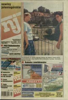 Nowiny Jeleniog&oacute;rskie : tygodnik społeczny, R. 45, 2002, nr 27 (2298)