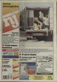 Nowiny Jeleniog&oacute;rskie : tygodnik społeczny, R. 45, 2002, nr 30 (2301)