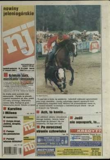 Nowiny Jeleniog&oacute;rskie : tygodnik społeczny, R. 45, 2002, nr 35 (2306)