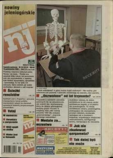 Nowiny Jeleniog&oacute;rskie : tygodnik społeczny, R. 45, 2002, nr 42 (2313)