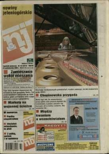 Nowiny Jeleniog&oacute;rskie : tygodnik społeczny, R. 45, 2002, nr 43 (2314)