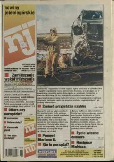 Nowiny Jeleniog&oacute;rskie : tygodnik społeczny, R. 45, 2002, nr 45 (2316)