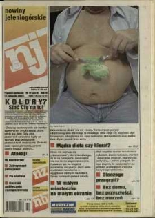 Nowiny Jeleniog&oacute;rskie : tygodnik społeczny, R. 45, 2002, nr 47 (2318)