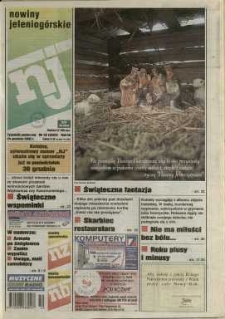 Nowiny Jeleniog&oacute;rskie : tygodnik społeczny, R. 45, 2002, nr 52 (2323)