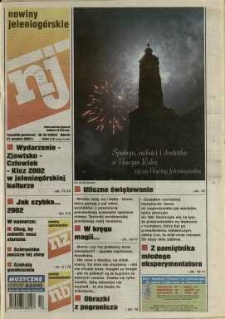 Nowiny Jeleniog&oacute;rskie : tygodnik społeczny, R. 45, 2002, nr 53 (2324)