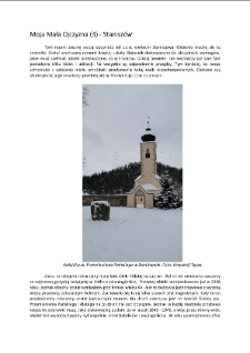 Moja Mała Ojczyzna (3) &ndash; Stanisz&oacute;w [Dokument elektroniczny]