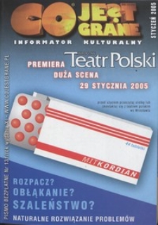 Co Jest Grane : informator kulturalny, 2005, nr 1 (131)
